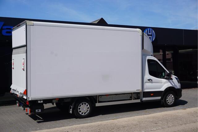 Ford TRANSIT 350L L5 165PK Bakwagen BPM VRIJ!! Airco, Stoel verw. Camera, Dhollandia Klep!! NR. R01*