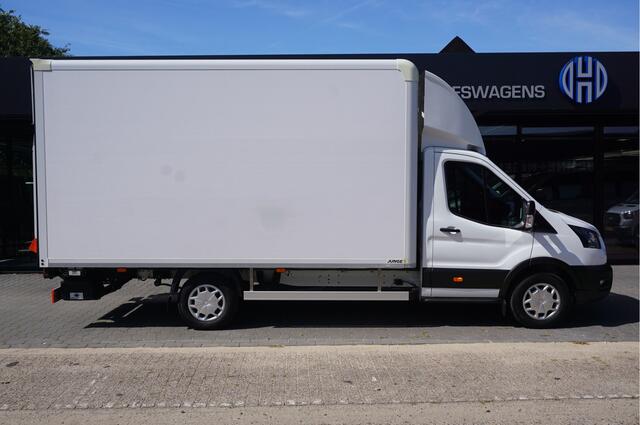Ford TRANSIT 350L L5 165PK Bakwagen BPM VRIJ!! Airco, Stoel verw. Camera, Dhollandia Klep!! NR. R01*