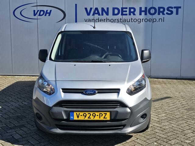 Ford TRANSIT CONNECT 1.5-101pk TDCI L2 Economy Edition. Zeer nette Ford Connect, deze bedrijfswagen kan u nog jaren tot dienst zijn ! Airco, metallic lak, trekhaak, licht metalen wielen etc.