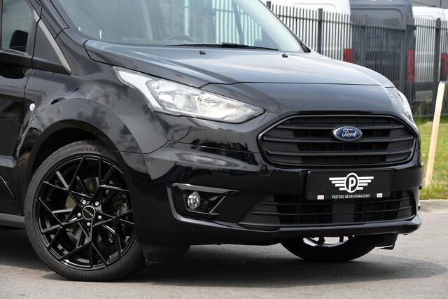 Ford TRANSIT CONNECT 1.5 EcoBlue L2 Black Edition Limited Cruise, Camera, Carplay, Stoelverwarming, 120PK, NAVI ,Automaat, Sensoren, Uniek!