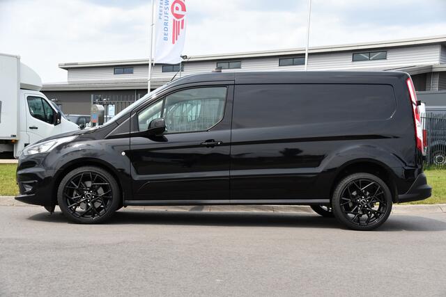 Ford TRANSIT CONNECT 1.5 EcoBlue L2 Black Edition Limited Cruise, Camera, Carplay, Stoelverwarming, 120PK, NAVI ,Automaat, Sensoren, Uniek!