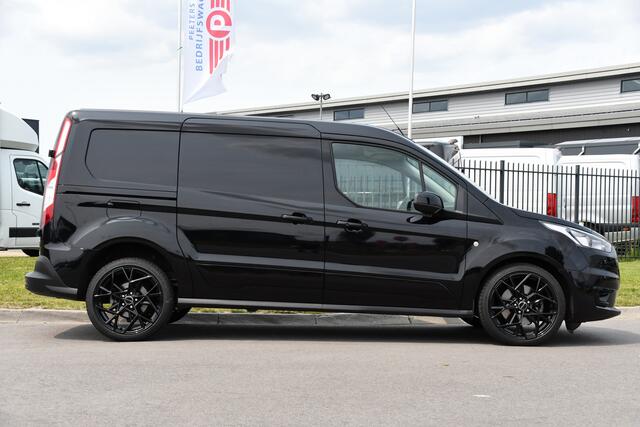 Ford TRANSIT CONNECT 1.5 EcoBlue L2 Black Edition Limited Cruise, Camera, Carplay, Stoelverwarming, 120PK, NAVI ,Automaat, Sensoren, Uniek!