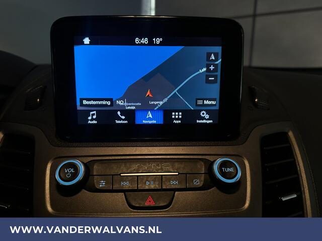 Ford TRANSIT CONNECT 1.5 EcoBlue 100pk L1H1 Inrichting Euro6 Airco | Trekhaak | Navigatie | Camera Cruisecontrol, Sidebars, Verwarmde Voorruit, Parkeersensoren