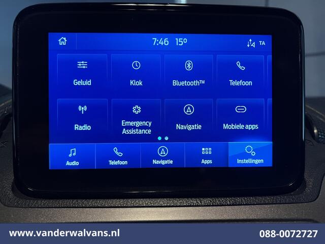 Ford TRANSIT CONNECT 1.5 EcoBlue 120pk L2H1 Euro6 Airco | Camera | Navigatie | Verwarmde Voorruit Stoelverwarming, Parkeersensoren, 1500kg trekvermogen