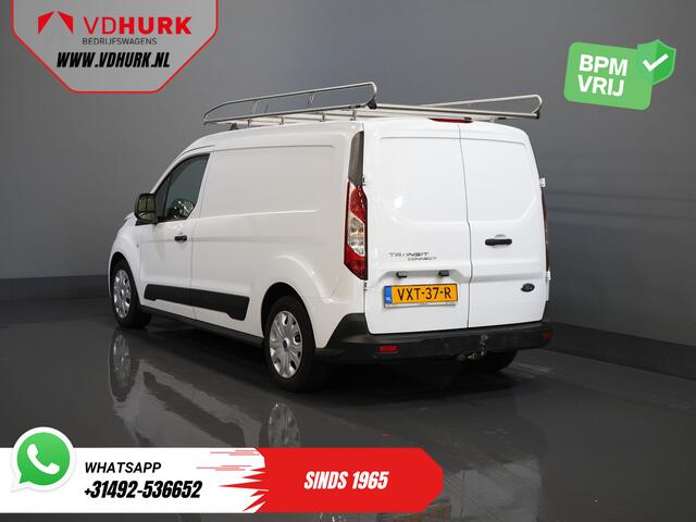 Ford TRANSIT CONNECT 1.5 TDCI 100 pk L2 Imperiaal/ Inrichting/ Trekhaak/ Cruise/ PDC/ Airco