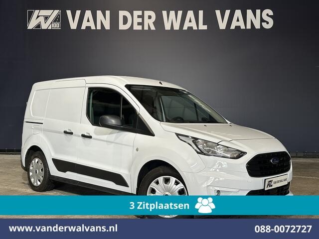 Ford TRANSIT CONNECT 1.5 EcoBlue L1H1 Euro6 Airco | 3-Zits | Trekhaak | Parkeersensoren | Verwarmde voorruit Bijrijdersbank