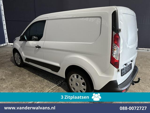 Ford TRANSIT CONNECT 1.5 EcoBlue L1H1 Euro6 Airco | 3-Zits | Trekhaak | Parkeersensoren | Verwarmde voorruit Bijrijdersbank