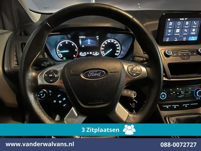 Ford TRANSIT CONNECT 1.5 EcoBlue L1H1 Euro6 Airco | 3-Zits | Camera | Apple Carplay | Android Auto | Cruisecontrol Verwarmde voorruit, Trekhaak, Parkeersensoren, Bijrijdersbank