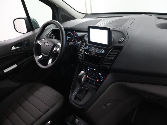 Ford TRANSIT CONNECT 1.5 ECOBLUE | L2 LIMITED | AUTOMAAT | BI-XENON | STOELVERWARMING | CAMERA | PARKEERSENSOREN ACHTER | NAVIGATIE | AUTOMATSICHE AIRCO | CRUISE CONTROL | TREKHAAK | CARPLAY / ANDROID AUTO | METALLIC