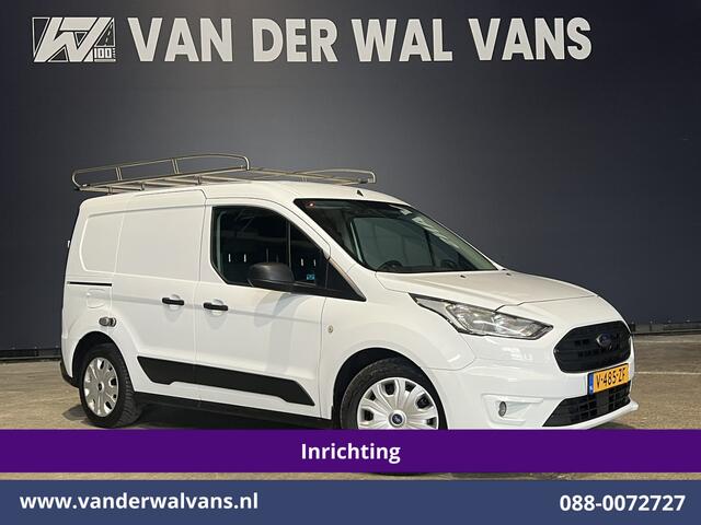 Ford TRANSIT CONNECT 1.5 EcoBlue L1H1 Inrichting Euro6 Airco | Imperiaal | Trekhaak | Cruisecontrol | Verwarmde voorruit Zijdeur