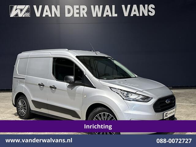 Ford TRANSIT CONNECT 1.5 EcoBlue 120pk L1H1 Inrichting Euro6 Airco | Camera | LED | Cruisecontrol | Apple Carplay Stoelverwarming, Verwarmde voorruit, Parkeersensoren