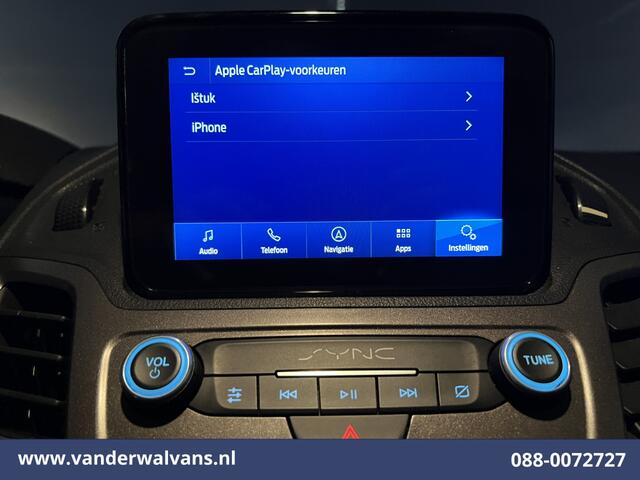Ford TRANSIT CONNECT 1.5 EcoBlue 120pk L2H1 Euro6 Airco | Apple Carplay | Camera | Navigatie | Stoelverwarming 1500kg trekvermogen, zijdeur, verwarmde voorruit, parkeersensoren