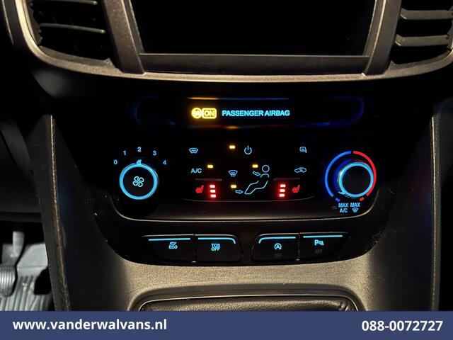 Ford TRANSIT CONNECT 1.5 EcoBlue 120pk L2H1 Euro6 Airco | Apple Carplay | Camera | Navigatie | Stoelverwarming 1500kg trekvermogen, zijdeur, verwarmde voorruit, parkeersensoren