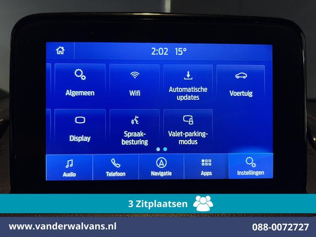 Ford TRANSIT CONNECT 1.5 EcoBlue 100pk L1H1 Euro6 Airco | 3-Zits | Camera | Navigatie | Cruisecontrol Parkeersensoren, verwarmde voorruit