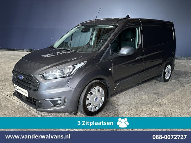 Ford TRANSIT CONNECT 1.5 EcoBlue 100pk L2H1 Euro6 Airco | 3-Zits | Camera | Navigatie | Verwarmde voorruit Parkeersensoren, Bijrijdersbank