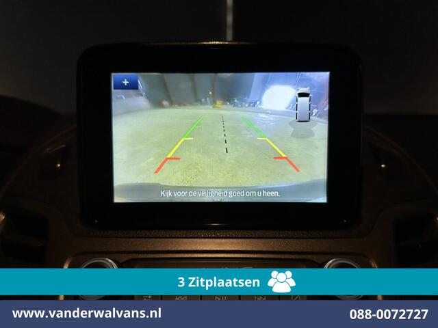 Ford TRANSIT CONNECT 1.5 EcoBlue 120pk L2H1 Euro6 Airco | 3-Zits | Camera | Navigatie | Stoelverwarming | Verwarmde voorruit Parkeersensoren, Bijrijdersbank