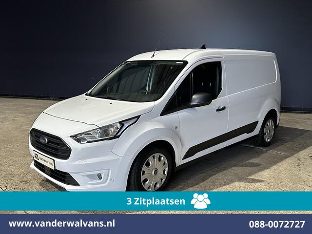 Ford TRANSIT CONNECT 1.5 EcoBlue 120pk L2H1 Euro6 Airco | 3-Zits | Camera | Navigatie | Stoelverwarming | Verwarmde voorruit Parkeersensoren, Bijrijdersbank
