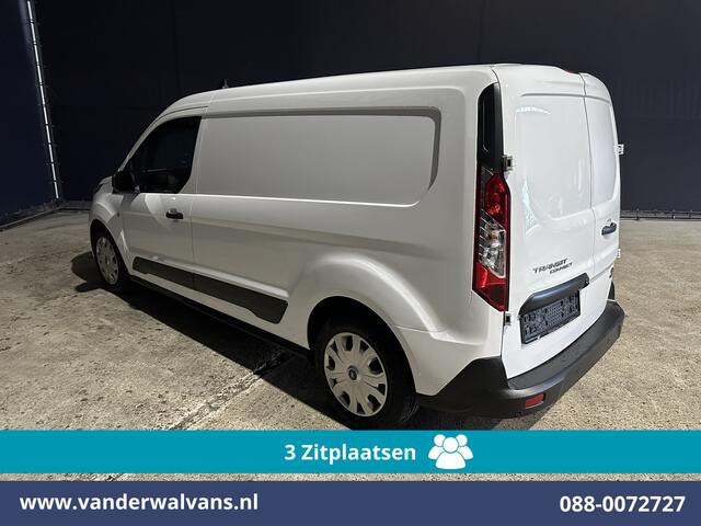 Ford TRANSIT CONNECT 1.5 EcoBlue 120pk L2H1 Euro6 Airco | 3-Zits | Camera | Navigatie | Stoelverwarming | Verwarmde voorruit Parkeersensoren, Bijrijdersbank