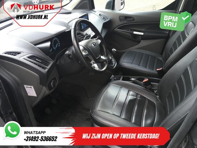 Ford TRANSIT CONNECT 1.5 TDCI 100 pk Trend L2 BPM VRIJ! DB Riem V.V/ Carplay/ Camera/ Airco/ Navi/ PDC/ Trekhaak
