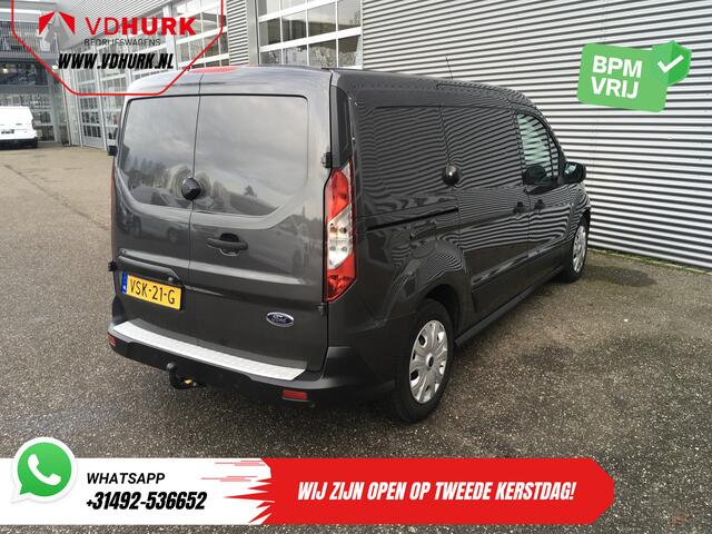 Ford TRANSIT CONNECT 1.5 TDCI 100 pk Trend L2 BPM VRIJ! DB Riem V.V/ Carplay/ Camera/ Airco/ Navi/ PDC/ Trekhaak