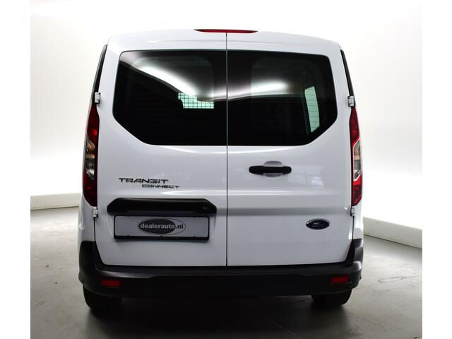 Ford TRANSIT CONNECT 3-Zits 1.0 Ecoboost L1 Camera, Zij-Ramen, 53dKM, all season banden, voorruit verwarmbaar, achterdeuren met beglazing, rubberen matten passagiersruimte, achter camera, park hulp, calculatie tafel, hill hold, airco,, parkeerpilootsysteem achter, nieuwe laad