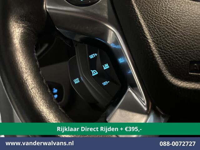 Ford TRANSIT CONNECT 1.5 EcoBlue 100pk L2H1 *Rijklaar Direct Rijden* Euro6 Airco | 3-Zits | Cruisecontrol | Stoelverwarming | Verwarmde voorruit Parkeersensoren, Bijrijdersbank