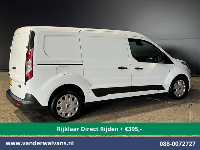 Ford TRANSIT CONNECT 1.5 EcoBlue 100pk L2H1 *Rijklaar Direct Rijden* Euro6 Airco | 3-Zits | Cruisecontrol | Stoelverwarming | Verwarmde voorruit Parkeersensoren, Bijrijdersbank