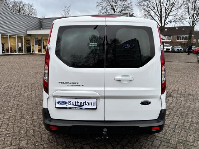 Ford TRANSIT CONNECT 1.5 EcoBlue L2 Limited | 100pk | Trekhaak | Dubbele Zijschuifdeur! | Stoelverwarming | Houten Laadvloer | 16" LMV | All Season banden