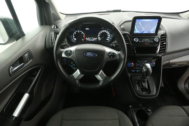 Ford TRANSIT CONNECT 1.5 EcoBlue Sport 120PK L2H1 | 8-traps Automaat | 3-Zits | Clima | Cruise | Camera | Carplay | Trekh. | Stoelverw. | Sidebars