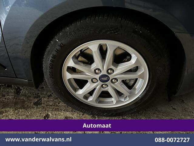 Ford TRANSIT CONNECT 1.5 EcoBlue 100pk Automaat L2H1 Euro6 Airco | 3-Zits | Camera | Navigatie | LED | Cruisecontrol | LM velgen Android Auto, Parkeersensoren, Verwarmde voorruit, Bijrijdersbank
