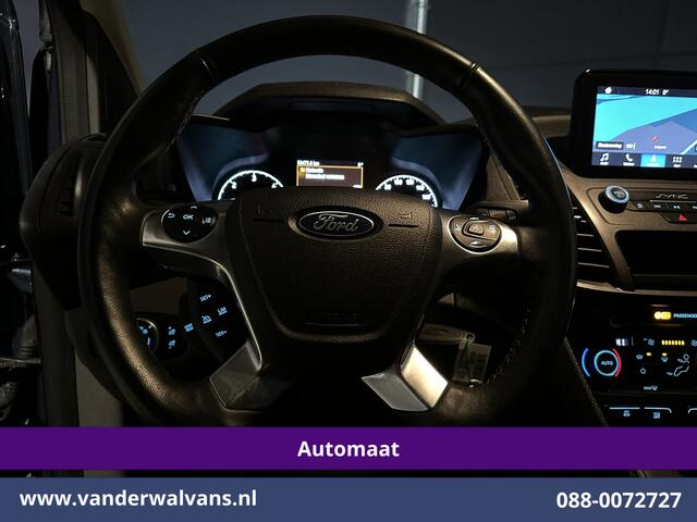 Ford TRANSIT CONNECT 1.5 EcoBlue 100pk Automaat L2H1 Euro6 Airco | 3-Zits | Camera | Navigatie | LED | Cruisecontrol | LM velgen Android Auto, Parkeersensoren, Verwarmde voorruit, Bijrijdersbank