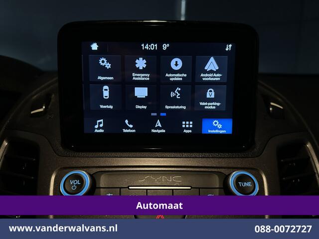 Ford TRANSIT CONNECT 1.5 EcoBlue 100pk Automaat L2H1 Euro6 Airco | 3-Zits | Camera | Navigatie | LED | Cruisecontrol | LM velgen Android Auto, Parkeersensoren, Verwarmde voorruit, Bijrijdersbank