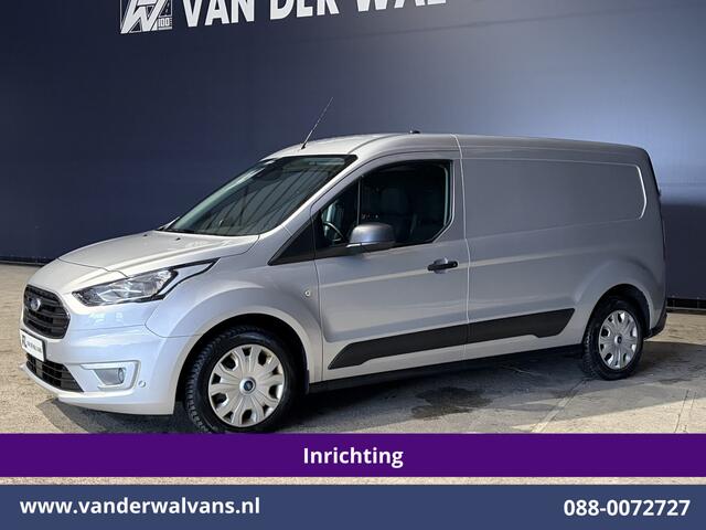 Ford TRANSIT CONNECT 1.5 EcoBlue 120pk L2H1 Inrichting Euro6 Airco | 3-Zits | Camera | Navigatie | Cruisecontrol | Android Auto Stoelverwarming, Verwarmde voorruit, 1500kg Trekhaak, Parkeersensoren, Bijrijdersbank