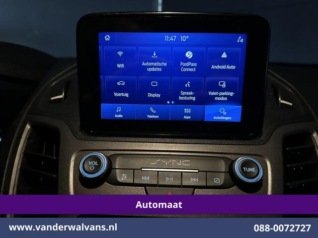 Ford TRANSIT CONNECT 1.5 EcoBlue 100pk Automaat L2H1 inrichting Euro6 Airco | 3-Zits | Camera | LED | Cruisecontrol Android Auto, Verwarmde Voorruit, Parkeersensoren, Bijrijdersbank