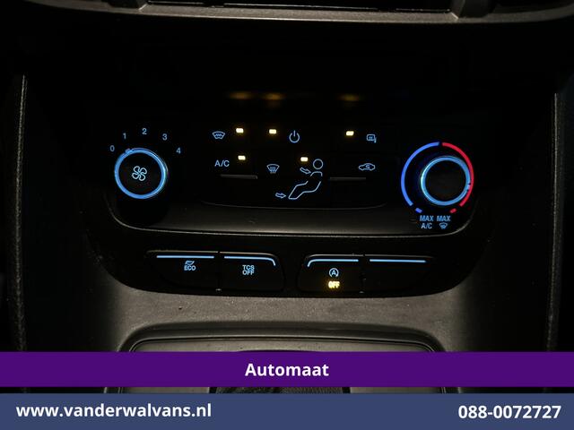 Ford TRANSIT CONNECT 1.5 EcoBlue 100pk Automaat L2H1 inrichting Euro6 Airco | 3-Zits | Camera | LED | Cruisecontrol Android Auto, Verwarmde Voorruit, Parkeersensoren, Bijrijdersbank
