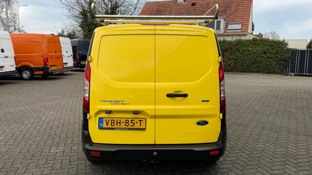 Ford TRANSIT CONNECT 1.5 TDCI 74KW 100PK L2 MAXI EURO 6 AIRCO/ RVS IMPERIAAL/ CRUISE CONTROL/ TREKHAAK/ PDC/ 100% DEALERONDERHOUDEN