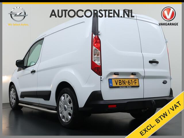 Ford TRANSIT CONNECT 1.5TDCI 100PK Trekhaak Kast Cruise Airco PDC-v+a EURO6 Sidebars L1H1 Trend HP Betonplex Vloer Wandbetimmering Kasteninbouw Schuifdeur Achterdeuren Origineel Nederlandse Auto Laadvermogen 844kg !