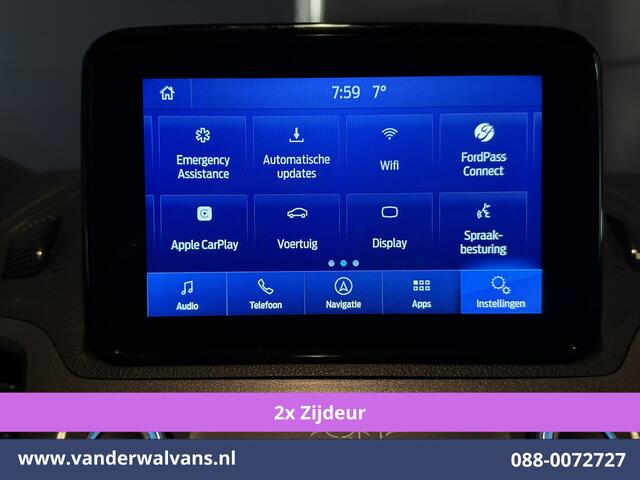 Ford TRANSIT CONNECT 1.5 EcoBlue 100pk L2H1 Euro6 Airco | 2x zijdeur | Camera | Navigatie | Apple Carplay | Cruisecontrol Verwarmde voorruit, Parkeersensoren