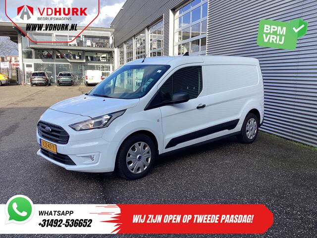 Ford TRANSIT CONNECT 1.0 100 pk L2 BENZINE NL Auto/ 3 Pers./ Trekhaak/ DAB/ Cruise/ Airco