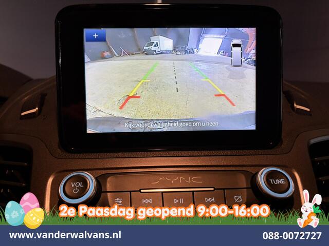 Ford TRANSIT CONNECT 1.5 EcoBlue 100pk L2H1 Euro6 Airco | 3-Zits | Camera | Navigatie | Verwarmde voorruit Parkeersensoren, Bijrijdersbank