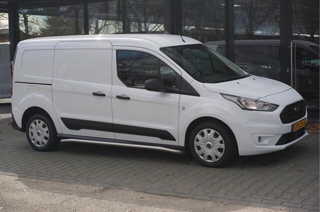 Ford TRANSIT CONNECT 1.5 TDCI L2 TREND 100PK BPM VRIJ!! Navi, Camera, Airco, Cruise, Trekhaak!! NR. H01*