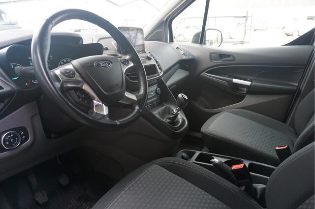Ford TRANSIT CONNECT 1.5 TDCI L2 TREND 100PK BPM VRIJ!! Navi, Camera, Airco, Cruise, Trekhaak!! NR. H01*