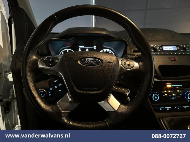 Ford TRANSIT CONNECT 1.5 EcoBlue 100pk L2H1 inrichting Euro6 Airco | Cruisecontrol | Trekhaak Zijdeur, Verwarmde Voorruit, Parkeersensoren