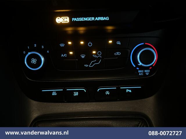 Ford TRANSIT CONNECT 1.5 EcoBlue 100pk L2H1 inrichting Euro6 Airco | Cruisecontrol | Trekhaak Zijdeur, Verwarmde Voorruit, Parkeersensoren