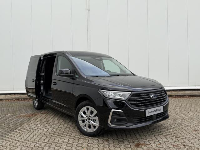 Ford TRANSIT CONNECT 1.5 ECOBOOST | PHEV | L2 | LIMITED | DIRECT LEVERBAAR | ADAPTIEVE CRUISE | CAMERA | NAVIGATIE | VOORKLIMATISERING | TREKHAAK | HOUTEN VLOER | STOELVERWARMING | STUURWIELVERWARMING | LED LAMPEN VOOR EN ACHTER