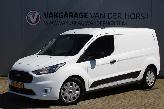 Ford TRANSIT CONNECT 1.5 EcoBlue L2 Trend 3 Persoons, Airco, laadruimte Lang, schuifdeur re., spiegels verwarmb., telefoonvoorb., pdc achter,
