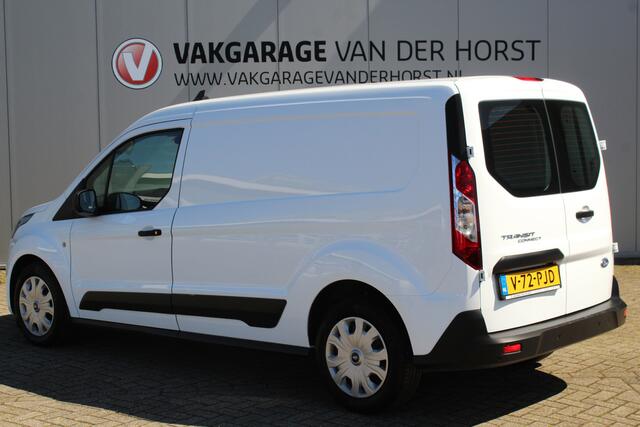 Ford TRANSIT CONNECT 1.5 EcoBlue L2 Trend 3 Persoons, Airco, laadruimte Lang, schuifdeur re., spiegels verwarmb., telefoonvoorb., pdc achter,