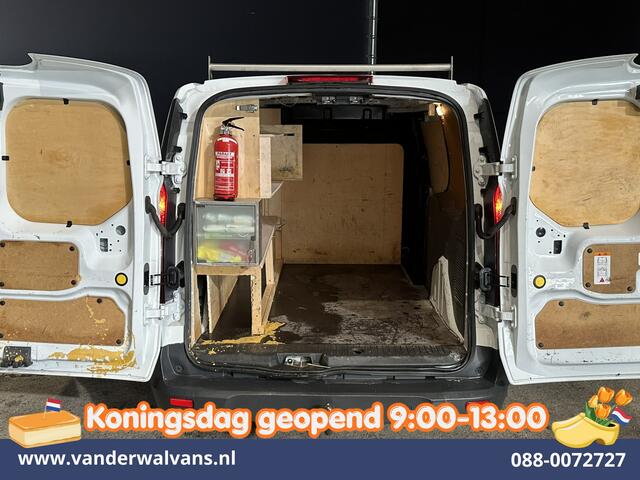 Ford TRANSIT CONNECT 1.5 TDCI 101pk L2H1 Inrichting Euro6 Airco | Cruisecontrol | 3-Zits | Trekhaak | Verwarmde voorruit Dakdragers, Bijrijdersbank