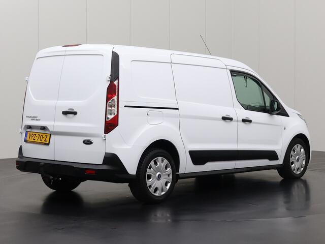 Ford TRANSIT CONNECT 1.5 EcoBlue Lang | 3-Zits | Multimedia | Airco | Cruise | Trekhaak | Betimmering