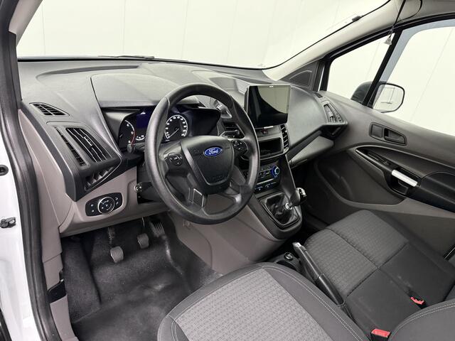 Ford TRANSIT CONNECT 1.5 EcoBlue Lang | 3-Zits | Multimedia | Airco | Cruise | Trekhaak | Betimmering